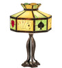 Meyda Lighting Lighting 32.5" High Poker Face Table Lamp