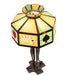Meyda Lighting Lighting 32.5" High Poker Face Table Lamp