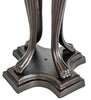 Meyda Lighting Lighting 33" High Duffner & Kimberly Hollyhock Table Lamp