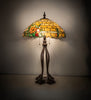 Meyda Lighting Lighting 33" High Duffner & Kimberly Hollyhock Table Lamp