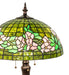 Meyda Lighting Lighting 33" High Tiffany Banded Dogwood Table Lamp