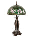 Meyda Lighting Lighting 33" High Tiffany Banded Dogwood Table Lamp
