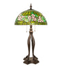 Meyda Lighting Lighting 33" High Tiffany Banded Dogwood Table Lamp