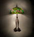 Meyda Lighting Lighting 33" High Tiffany Banded Dogwood Table Lamp