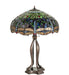 Meyda Lighting Lighting 33" High Tiffany Hanginghead Dragonfly Table Lamp