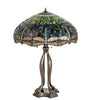 Meyda Lighting Lighting 33" High Tiffany Hanginghead Dragonfly Table Lamp