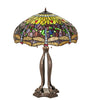 Meyda Lighting Lighting 33" High Tiffany Hanginghead Dragonfly Table Lamp
