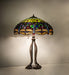 Meyda Lighting Lighting 33" High Tiffany Hanginghead Dragonfly Table Lamp