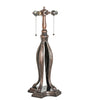 Meyda Lighting Lighting 34" High Fabric & Fringe Pink Pontiff Table Lamp
