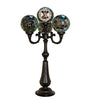 Meyda Lighting Lighting 41" High Personalized Otter Lake Station 4 Light Table Lamp