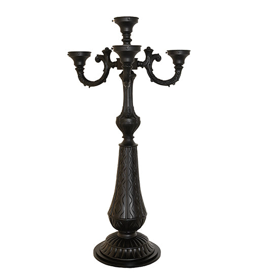 Meyda Lighting Lighting 41" High Personalized Otter Lake Station 4 Light Table Lamp
