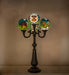 Meyda Lighting Lighting 41" High Personalized Otter Lake Station 4 Light Table Lamp