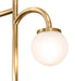 Meyda Lighting Lighting 42" High Bola 3 Light Bar Top Lamp