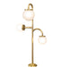 Meyda Lighting Lighting 42" High Bola 3 Light Bar Top Lamp