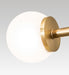 Meyda Lighting Lighting 42" High Bola 3 Light Bar Top Lamp