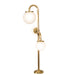 Meyda Lighting Lighting 42" High Bola 3 Light Bar Top Lamp
