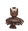 Meyda Lighting Lighting 8" High Seafoam/Cranberry Pond Lily Victorian Mini Lamp