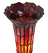 Meyda Lighting Lighting 8" High Stained Glass Pond Lily Victorian Accent Lamp
