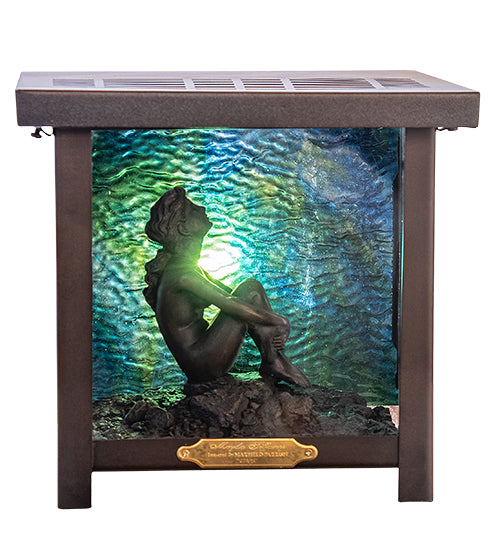 Meyda Lighting Lighting 9.5" Square Maxfield Parrish Stars Shadowbox