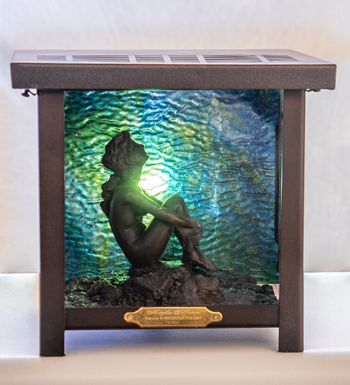 Meyda Lighting Lighting 9.5" Square Maxfield Parrish Stars Shadowbox