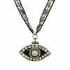 Michal Golan Jewelry Michal Golan Black and Crystal Evil Eye Necklace