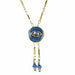 Michal Golan Jewelry Michal Golan Dark Blue Eye Circle Necklace