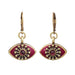 Michal Golan Jewelry Michal Golan Garnet Eye Earrings