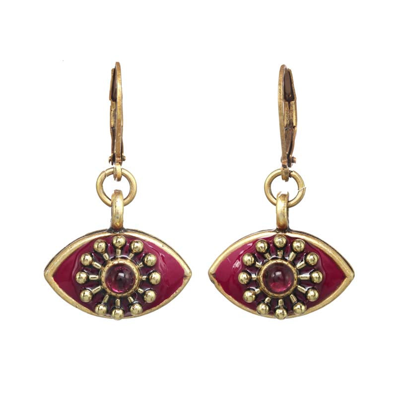 Michal Golan Jewelry Michal Golan Garnet Eye Earrings