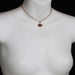 Michal Golan Jewelry Michal Golan Garnet Eye Necklace