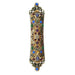 Michal Golan Judaica Michal Golan Mezuzah Gold with Multicolor Stones