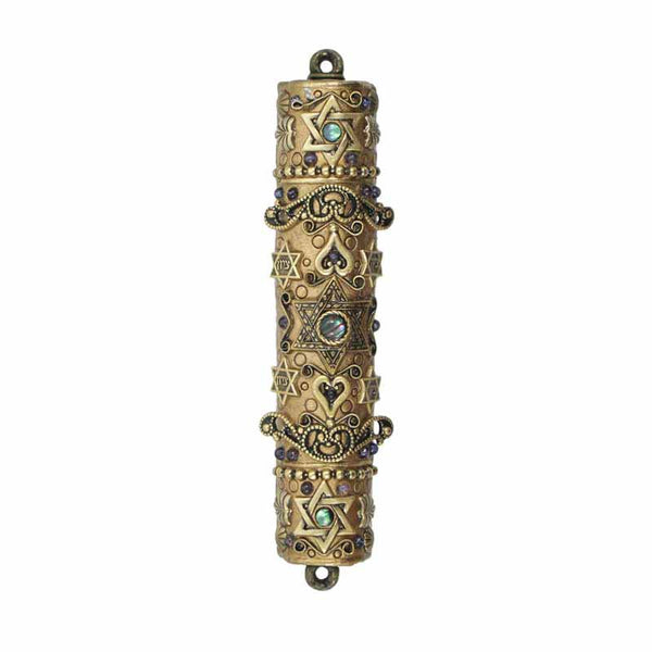 Michal Golan Judaica Michal Golan Mezuzah in Gold