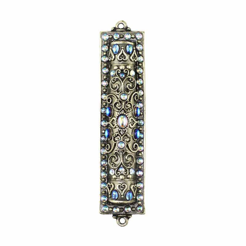 Michal Golan Judaica Michal Golan Mezuzah Large Iridescent Blue