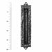 Michal Golan Judaica Michal Golan Mezuzah Large Iridescent Blue