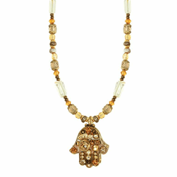 Michal Golan Judaica Michal Golan Multi Gold Hamsa Necklace