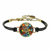 Michal Golan Judaica Michal Golan Rainbow Gold Star of David Bracelet