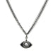 Michal Golan Jewelry Michal Golan Small Black and Crystal Eye Necklace