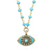 Michal Golan Jewelry Michal Golan Small Turquoise Eye Necklace