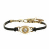 Michal Golan Jewelry Michal Golan Small White and Gold Evil Eye Bracelet