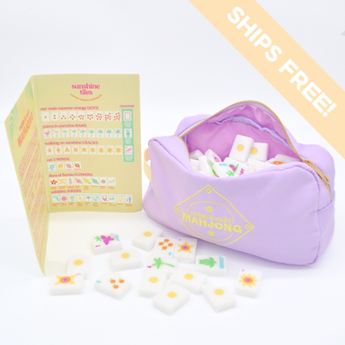 Middle & Main Mahjong Giftware Sunshine Tiles- A Florida Inspired Mahjong Set