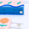 My Fair Mahjong Giftware (BACKORDER) Premium Wavy Mahjong Racks Blue