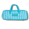 My Fair Mahjong Giftware Stripes- Green & Blue Rack Bag Mahjong Rack Bag  |  Fits 20" Racks + Folded Mat  |  Multiple Options  |  Protection for Mahjong Racks