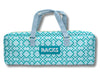 My Fair Mahjong Giftware Stripes- Green & Blue Rack Bag Mahjong Rack Bag  |  Fits 20" Racks + Folded Mat  |  Multiple Options  |  Protection for Mahjong Racks