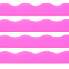 My Fair Mahjong Giftware Transparent-Wavy-Bright Pink Mahjong Rack Pusher Add-On - Magnetic  |  Premium Acrylic  |  Patent Pending