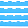 My Fair Mahjong Giftware Transparent-Wavy-Bright Blue Mahjong Rack Pusher Add-On - Magnetic  |  Premium Acrylic  |  Patent Pending