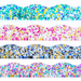 My Fair Mahjong Giftware Confetti-Wavy-Multi-Color Mahjong Rack Pusher Add-On - Magnetic  |  Premium Acrylic  |  Patent Pending