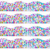 My Fair Mahjong Giftware Confetti-Wavy-Purple Mahjong Rack Pusher Add-On - Magnetic  |  Premium Acrylic  |  Patent Pending