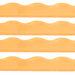 My Fair Mahjong Giftware Transparent-Wavy-Bright Apricot Mahjong Rack Pusher Add-On - Magnetic  |  Premium Acrylic  |  Patent Pending