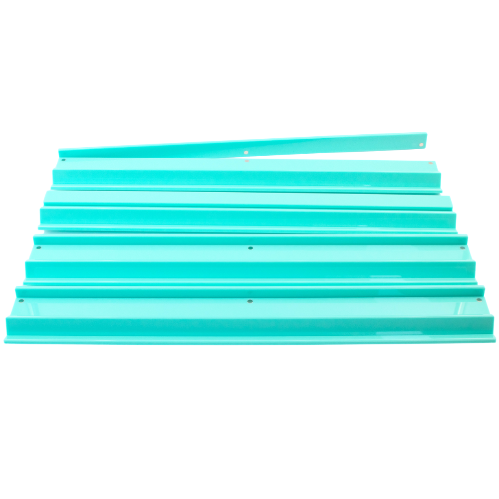 My Fair Mahjong Giftware Solid Macaron Green Mahjong Racks  |  Premium Acrylic  |  Patent Pending