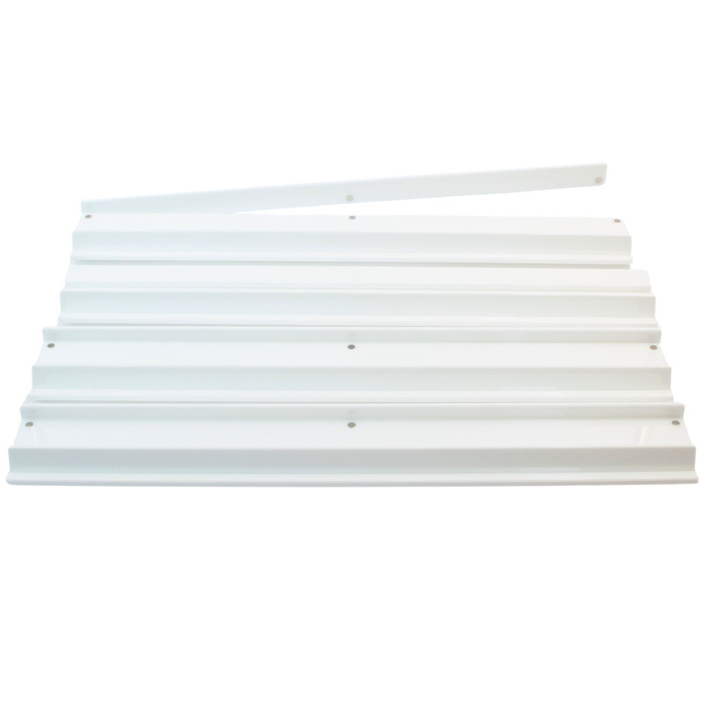 My Fair Mahjong Giftware Solid White Mahjong Racks  |  Premium Acrylic  |  Patent Pending