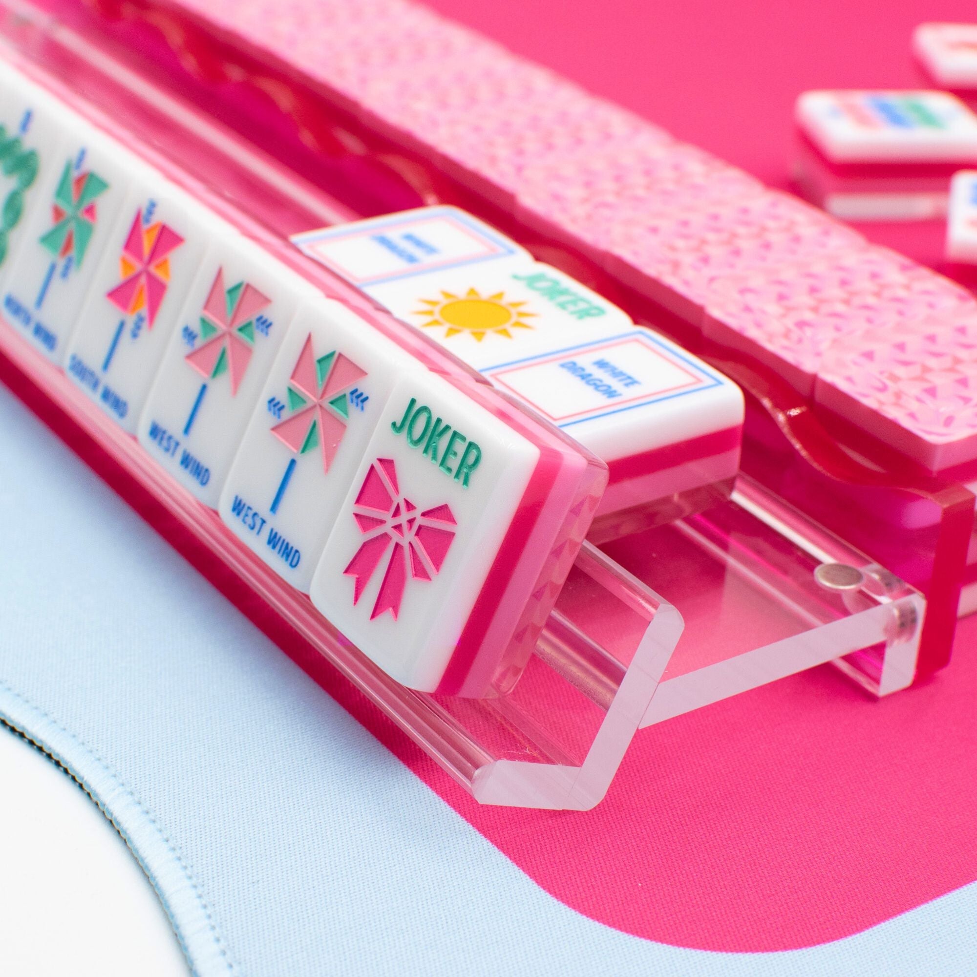 My Fair Mahjong Giftware Mahjong Racks  |  Premium Acrylic  |  Patent Pending